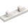 LEGO Weiß Scharnier Fliese 1 x 4 Verriegelt mit 2 Single Stummel auf oben (44822 / 95120)