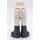 LEGO Blanco Cadera con Pants con Plateado Boots y Coral Rayas (100948)