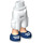 LEGO White Hip with Shorts with Cargo Pockets with Dark Blue shoes (26490)