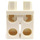 LEGO White Hips and Legs with Tan Sash and Robe Ends (3815 / 78114)