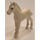 LEGO blanc Cheval - Foal avec Brown Yeux et Eyelashes (6193)