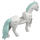 LEGO Bianco Cavallo con Stelle (76950)