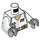 LEGO blanc Hoth Rebel Soldier Minifig Torse (973 / 76382)