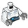 LEGO Wit Ice Beer Minifiguur Torso (973 / 76382)