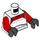 LEGO Weiß Imperial Shock Trooper Minifig Torso (973 / 76382)