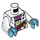 LEGO White J.B. Minifig Torso with Frankenstein Shirt (973 / 76382)