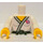 LEGO White Judo Fighter Torso (973 / 88585)