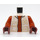LEGO blanc Kabe Torse avec Dark Orange Bras (973 / 76382)