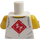 LEGO Bianco Kai Busto (973)