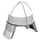 LEGO blanc Knights Casque avec protège-cou (3844 / 15606)