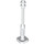 LEGO White Lamp Post 2 x 2 x 7 with 4 Base Grooves (11062)