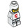 LEGO White Lava Dragon Knight Microfigure