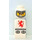 LEGO White Lava Dragon Knight Microfigure