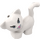 LEGO White Leaning Cat with Pink Nose (11822 / 94482)