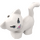 LEGO Weiß Leaning Katze mit Pink Nose (11822 / 94482)