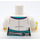 LEGO Weiß Lee (Schwarz Bun Haar) Minifig Torso (973 / 76382)