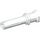 LEGO White Long Pin with Friction and Bushing (32054 / 65304)