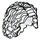 LEGO Weiß Lange Tousled Minifig Haar mit Mittelscheitel (20595 / 37998)