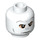 LEGO White Lord Voldemort Minifigure Head (Recessed Solid Stud) (3626 / 39240)
