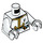 LEGO White Lunar Rabbit Robot Minifig Torso (973 / 76382)