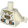 LEGO Wit Lunar Konijn Robot Minifig Torso (973 / 76382)