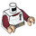 LEGO Weiß Madam Poppy Pomfrey Minifig Torso (973 / 76382)