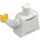 LEGO Weiß Mann - Weiß Hemd Minifigur Torso (973 / 76382)