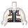 LEGO White Mars Mission Space Suit Torso (973 / 76382)