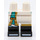 LEGO Wit Mei Minifigure Heupen en benen (101327 / 104659)