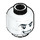 LEGO White Metamorpho Minifigure Head (Recessed Solid Stud) (3626 / 66054)