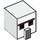 LEGO Weiß Minecraft Iron Golem Kopf (25047)