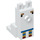 LEGO Hvit Minecraft Llama Hode med Tassels  (76976)