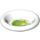 LEGO White Minifig Dinner Plate with Cabbage Leaf (6256)