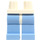 LEGO blanc Minifig Les hanches avec Bright Light Bleu Jambes (3815 / 73200)