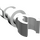 LEGO White Minifig Skeleton Arm (6265)