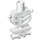 LEGO White Minifig Skeleton Torso (6260)