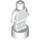 LEGO Blanco Minifigura Statuette (53017 / 90398)