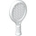 LEGO White Minifig Tennis Racket (53019 / 93216)