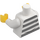 LEGO White Minifig Torso (973 / 76382)