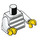 LEGO Weiß Minifig Torso (973 / 76382)