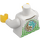 LEGO White Minifig Torso (973 / 76382)