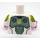 LEGO Blanco Minifigura Torso Robot Warrior (973)