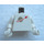 LEGO blanc Minifig Torse avec Classic Espacer logo (973)