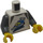 LEGO White Minifig Torso with Space ship (973 / 76382)