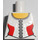 LEGO White Minifig Torso without Arms with Decoration (973)