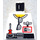 LEGO Wit Minifiguur Torso zonder armen met Studios Grip Kleding (973)