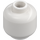 LEGO White Minifigure Head (Recessed Solid Stud) (3274 / 3626)