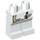 LEGO Weiß Minifigure Hüften und Beine mit Zane ZX Design (13569 / 99364)
