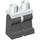 LEGO blanc Minifigure Les hanches avec Dark Stone grise Jambes (73200 / 88584)
