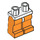 LEGO blanc Minifigure Les hanches avec Orange Jambes (3815 / 73200)